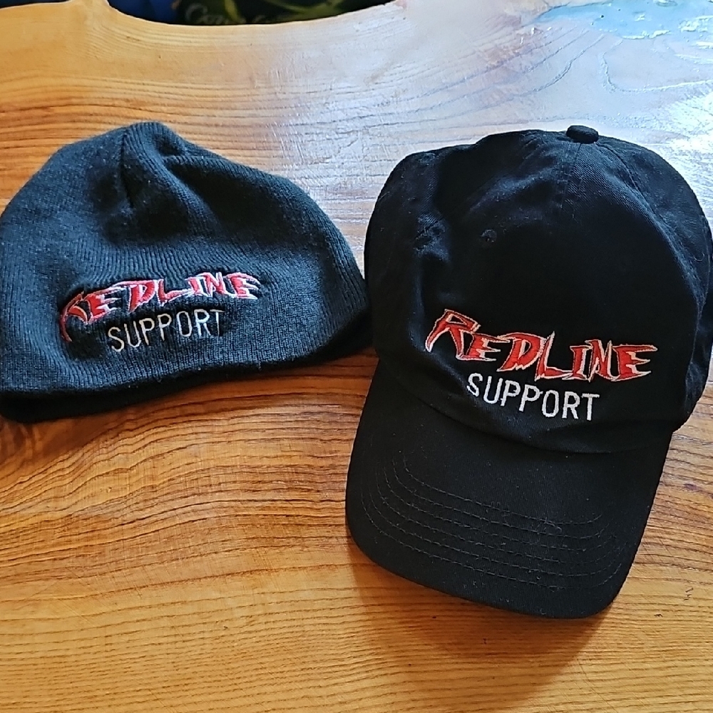 Unisex Black Redline Kawartha Support Hat Set